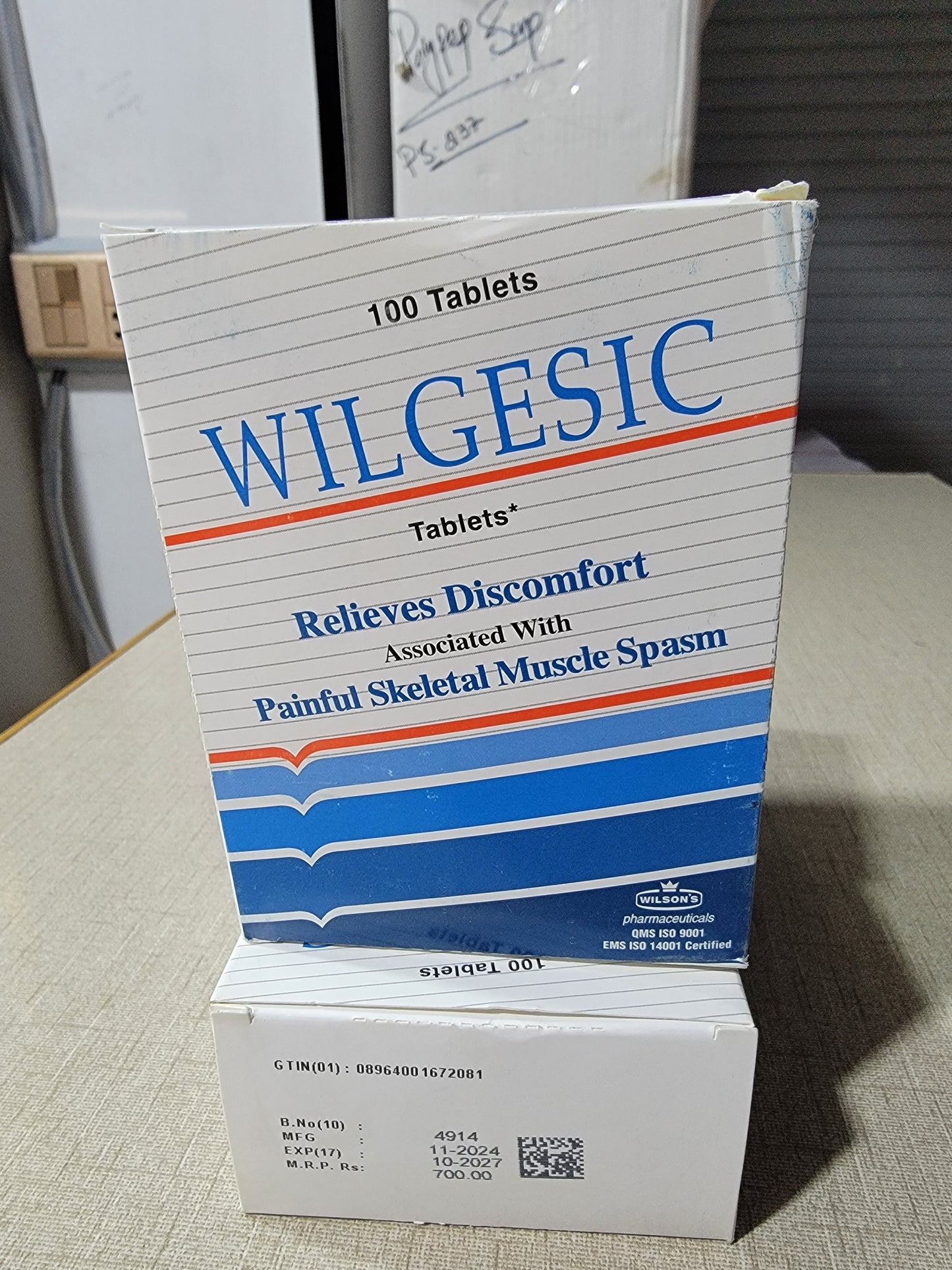 Wilgesic (450/35mg) 100 Tablets