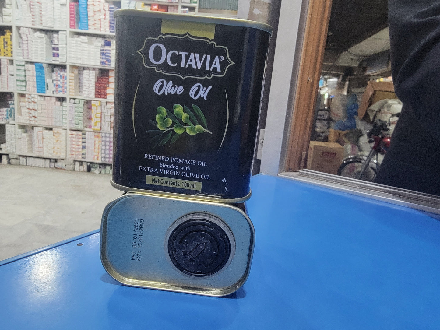Octavia Olive Oil – Refined Pomace Oil Blended with Extra Virgin Olive Oil (100ml) | Olive oil for massage