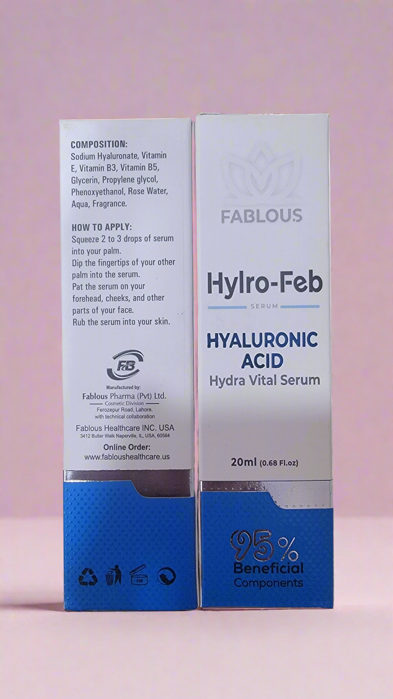 HYALURONIC
ACID serum | hylro-Feb serum
