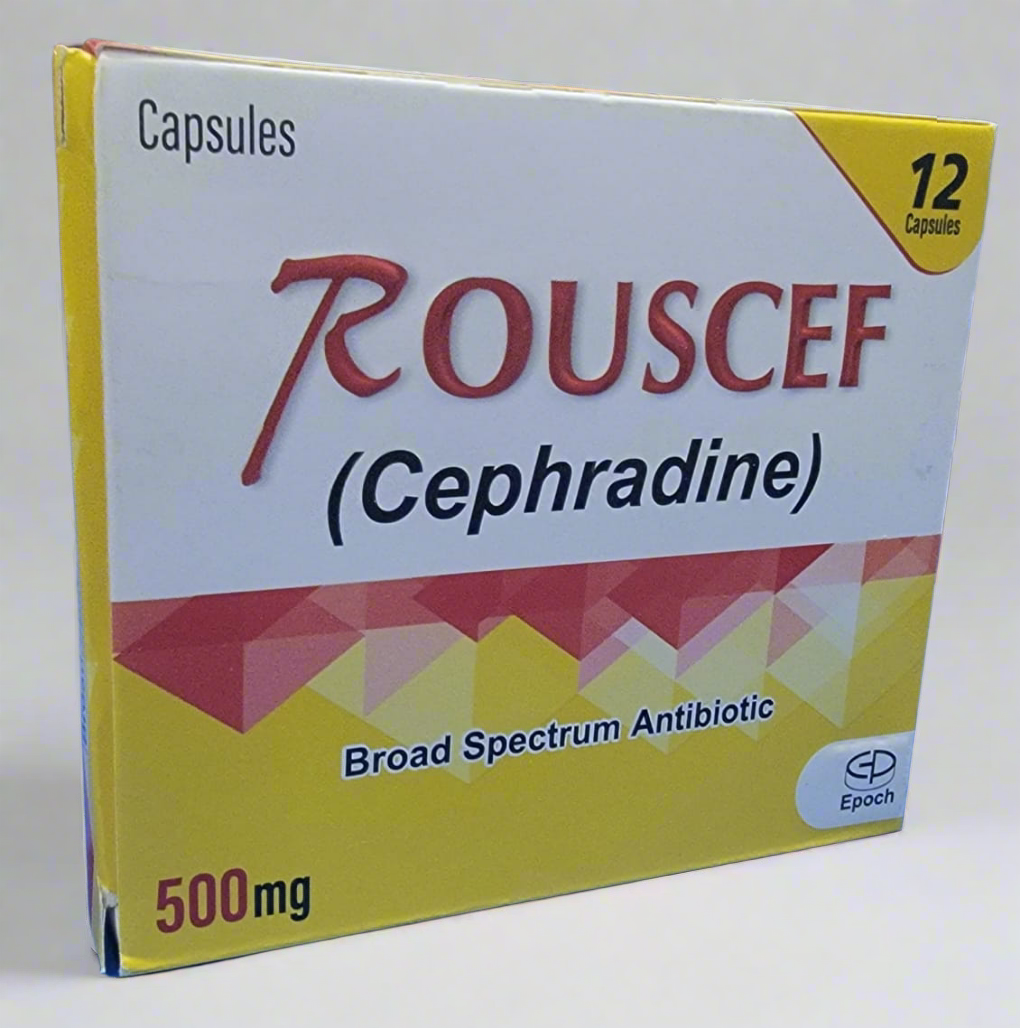 Rouscef 500mg Capsules (12's) – Cephradine