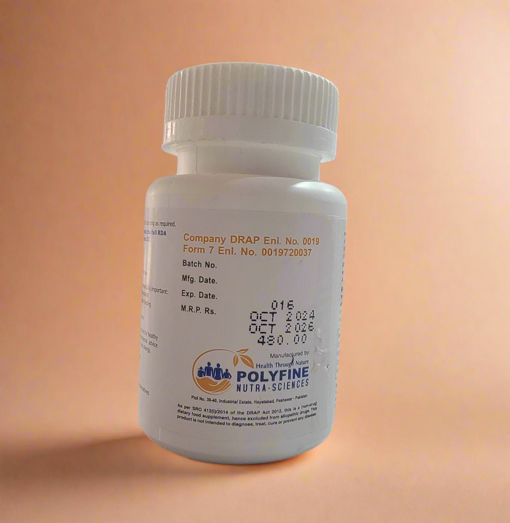 Trolec D Tablets | Calcium + Vitamin-D + Magnesium + Zinc | 30 Tablets | Bone Strength & Health Support