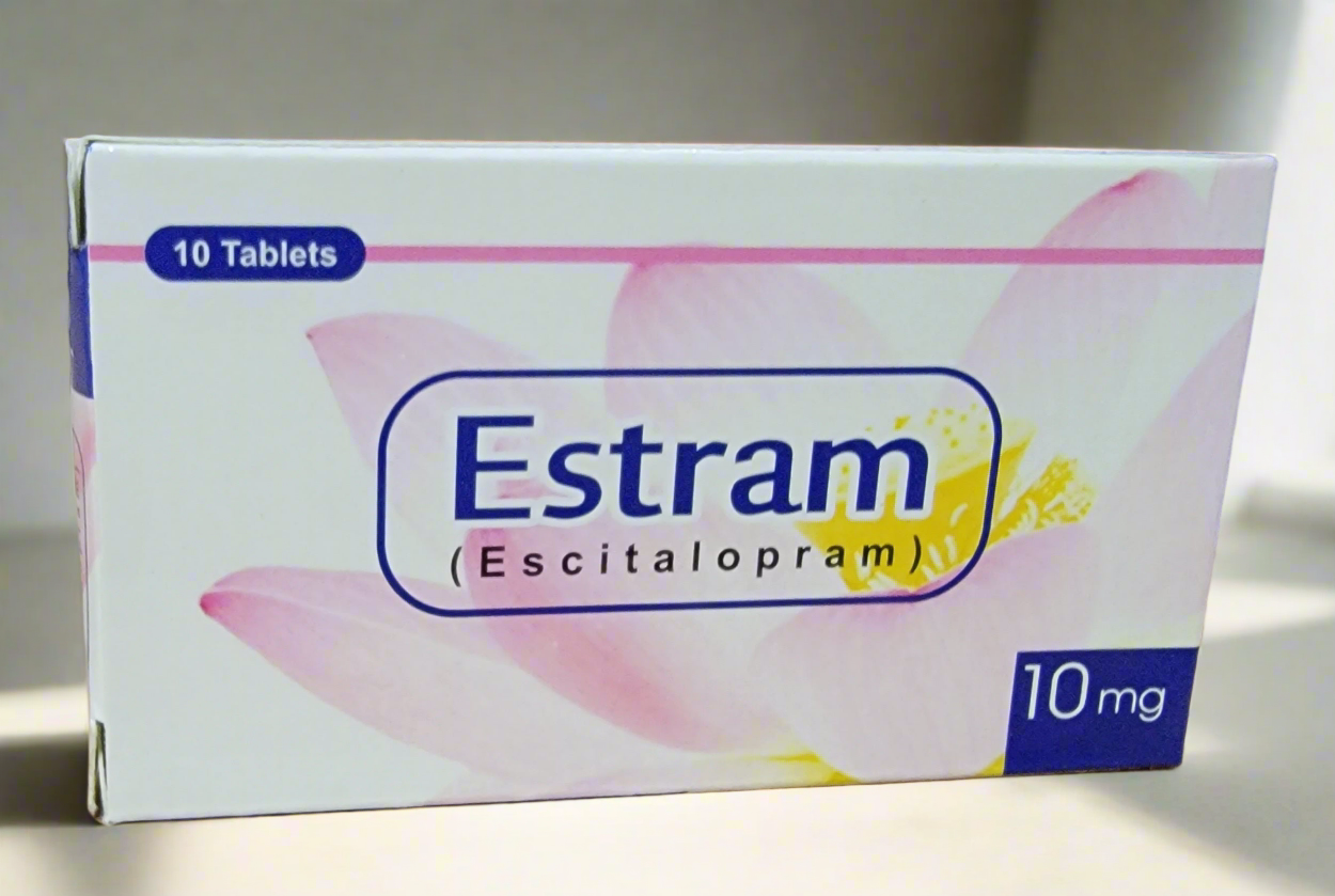 Estram Tablets – Escitalopram 10mg | 10 Tablets