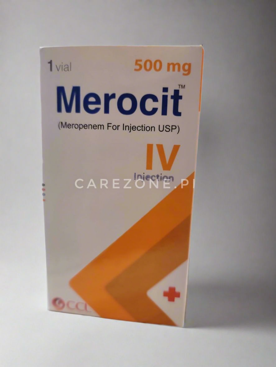 Merocit 500mg I.V injection (Meropenem)