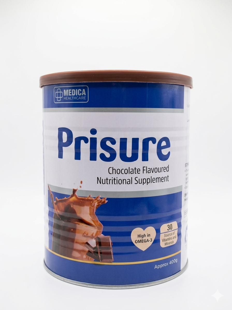 Prisure Nutritional Supplement Powder 400g – Vanilla & Chocolate Flavo ...