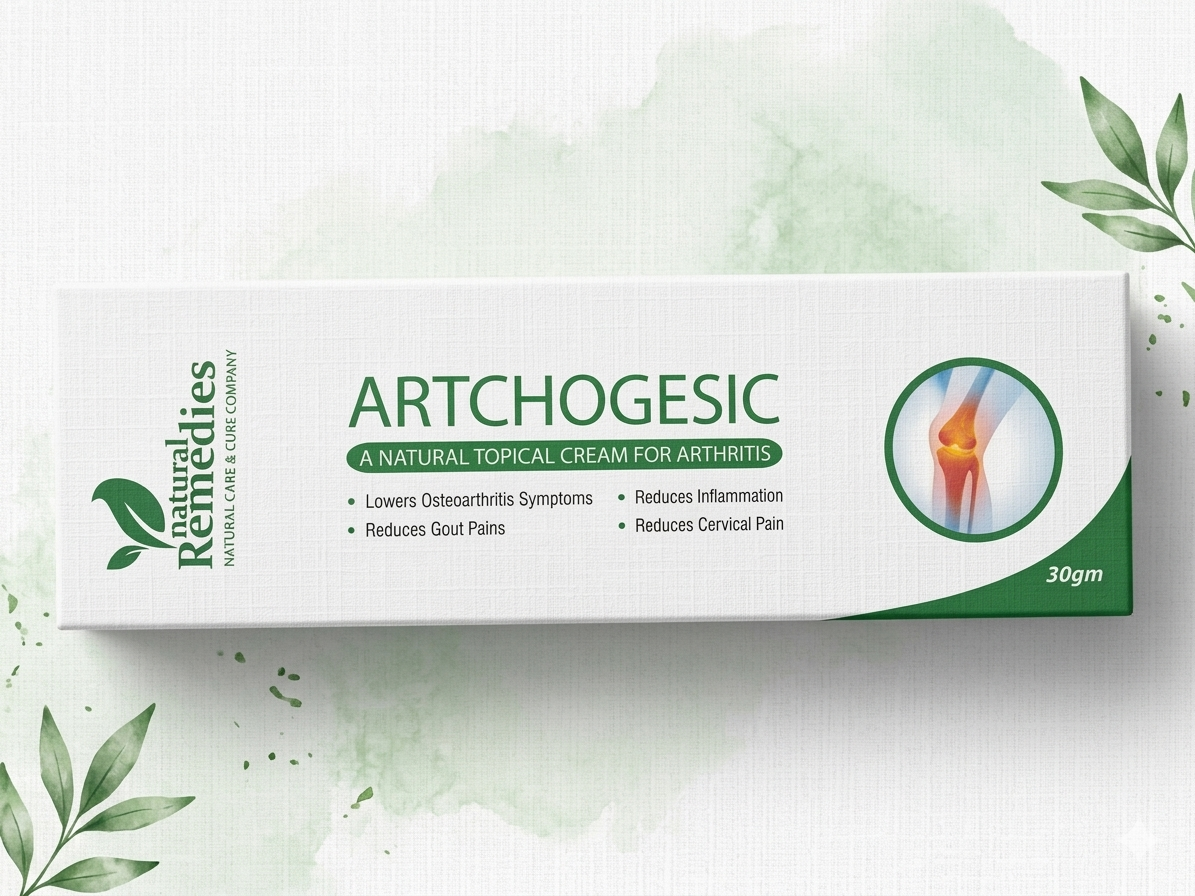 Artchogesic Cream 30g – Artemisia Oil + Camphor + Menthol + Capsaicin Arthritis Pain Relief | Volini Alternative 30g