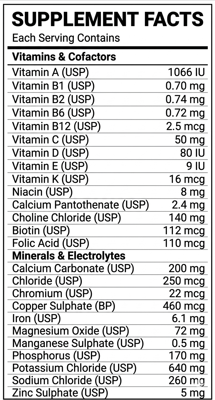 Vita Sure Pro-Advance Powder 400g – Multivitamins & Minerals Immune Support Nutrition | Ensure Alternative 400g