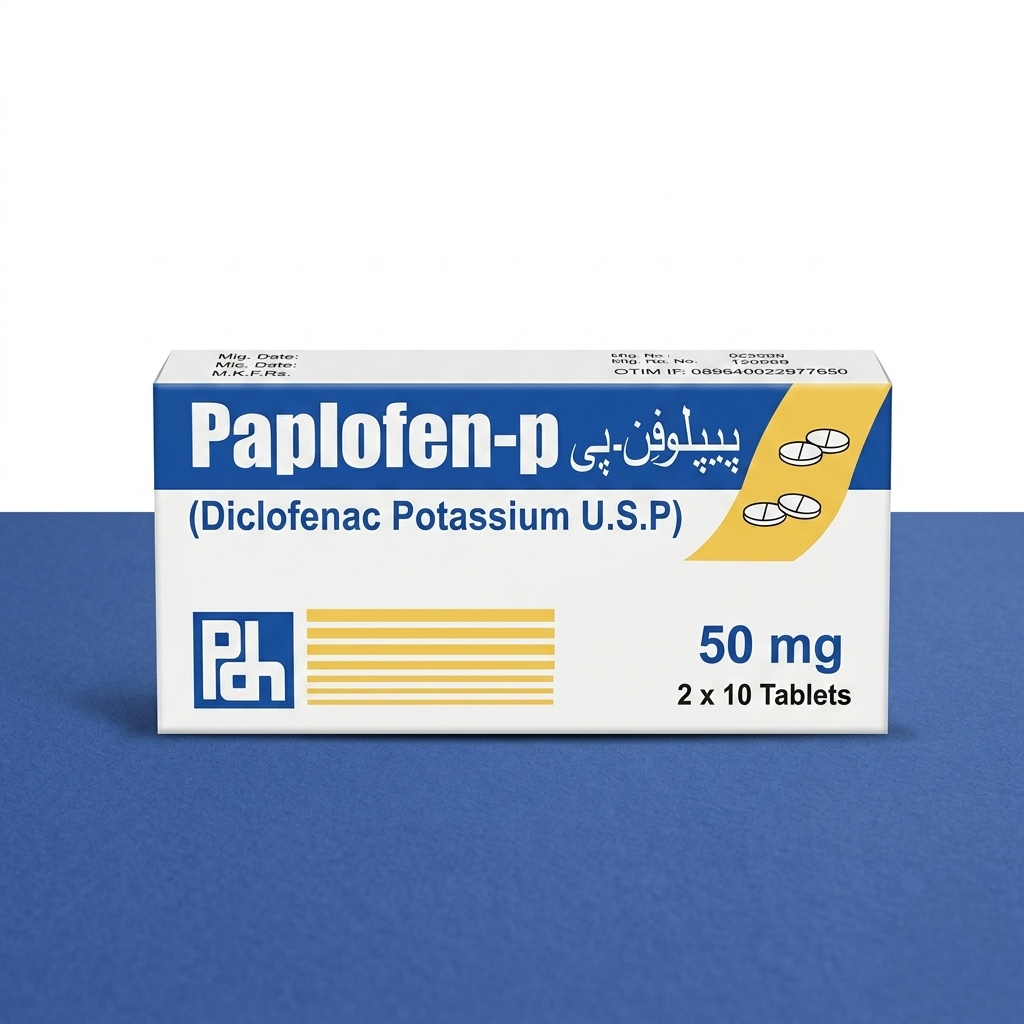 Paplofen-P Tablets – (Diclofenac Potassium 50mg) - 20 tablet
