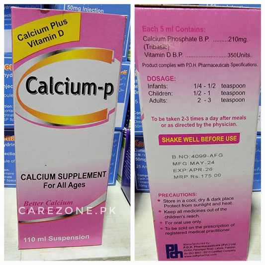 Calcium-p syrup (Calcium+ Vitamin)