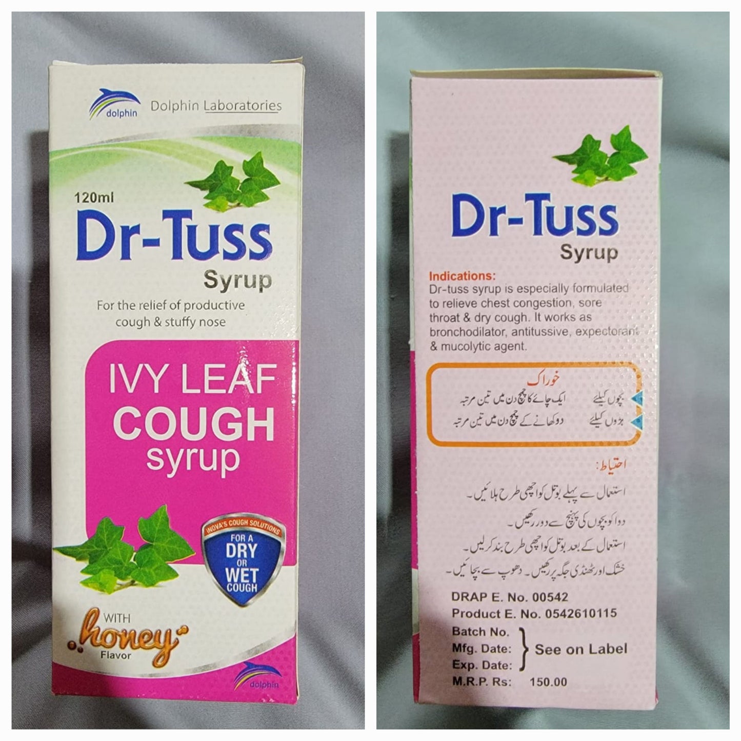 Dr-Tuss 120ml syrup