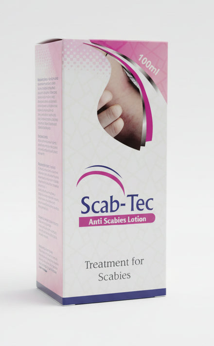 Scab-Tec Lotion (Permethrin 5%) – Anti-Scabies Treatment 100ml | Price in Pakistan