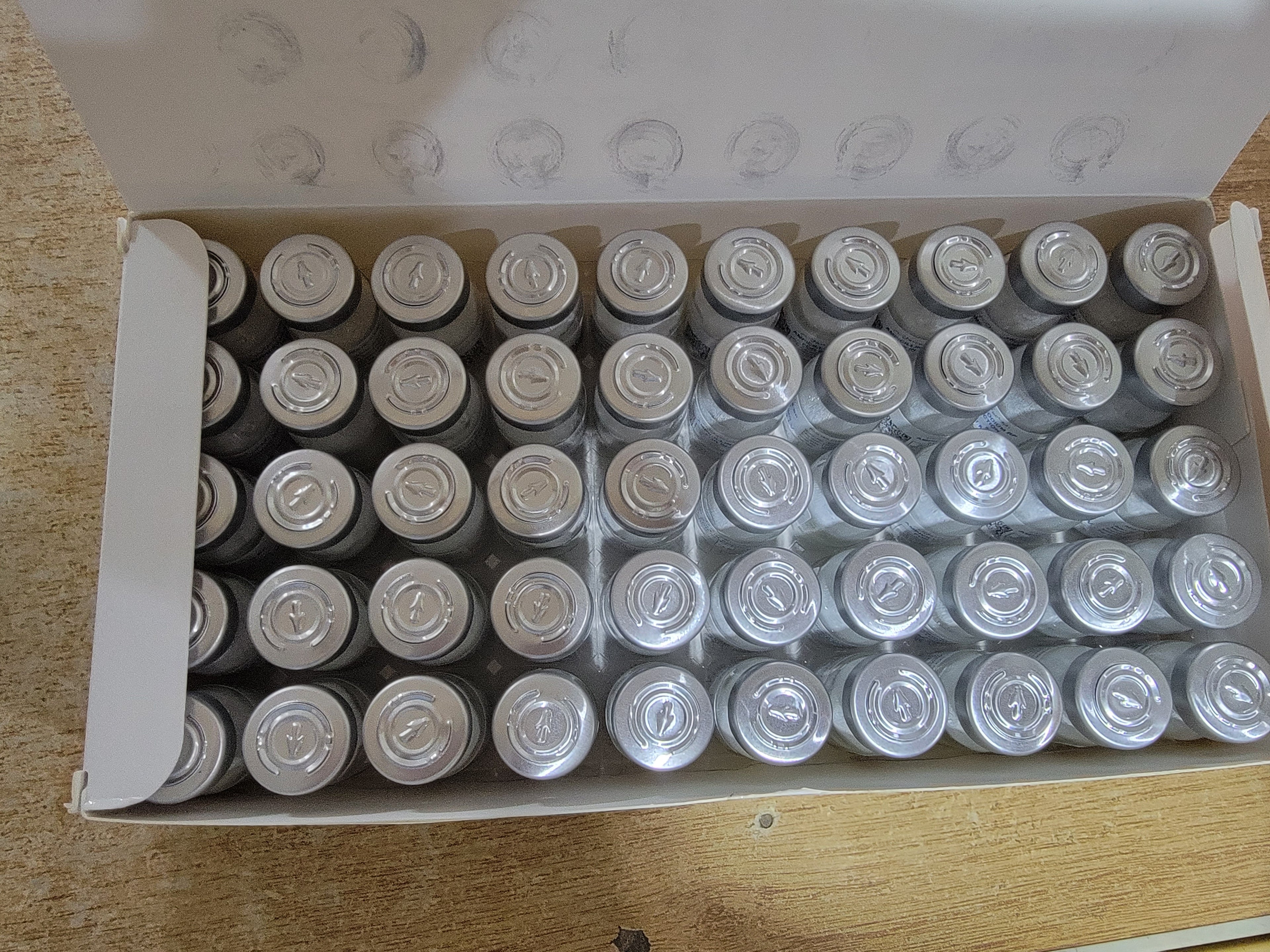 Ampicillin Sodium BP 500mg Injection- 50 vials