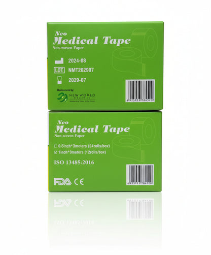 Neo Medical Tape – Non-Woven Paper - 12 Pcs  (Skin-Friendly Surgical Tape) Neo Medical Tape Price in Pakistan