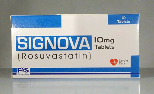 Signova 10mg Tablets (Rosuvastatin) – 10 Tablets | Cholesterol & Heart Health Support