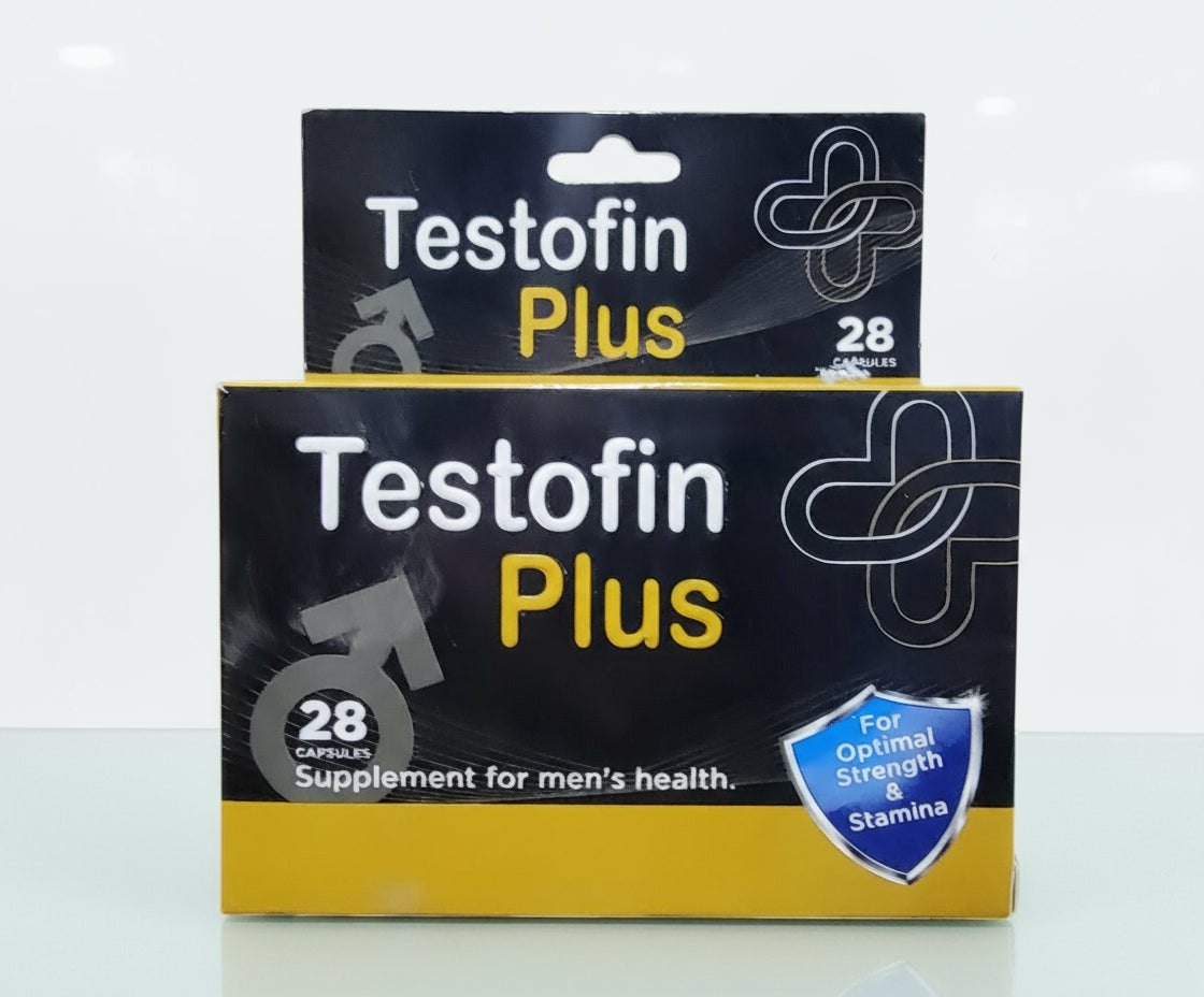 Testofin-Plus Tablets – 28 Capsules | Men’s Health, Stamina & Testosterone Booster | Testofin Plus Price in Pakistan