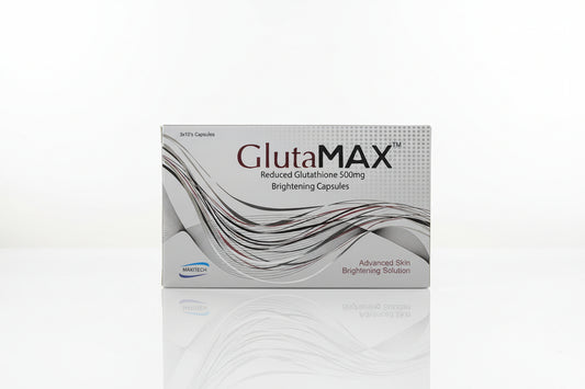 Glutamax 500mg Capsules – Reduced Glutathione Skin Brightening Formula – 30 Capsules | Glutamax 500mg Capsule Price in Pakistan