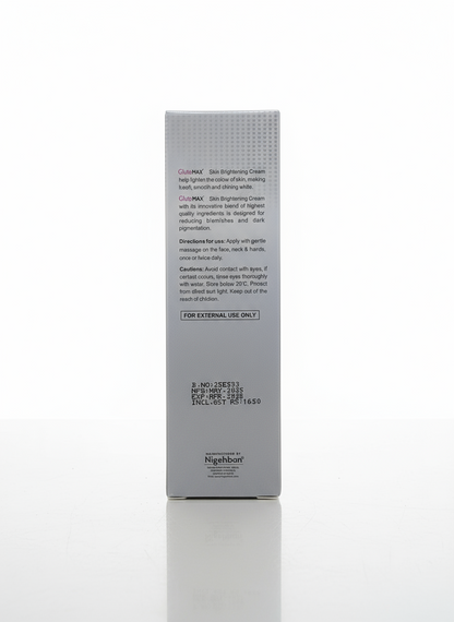 Glutamax Brightening Cream 30gm – Reduced Glutathione Complex | Skin Whitening & Pigmentation Reduction | Glutamax Cream Price in Pakistan