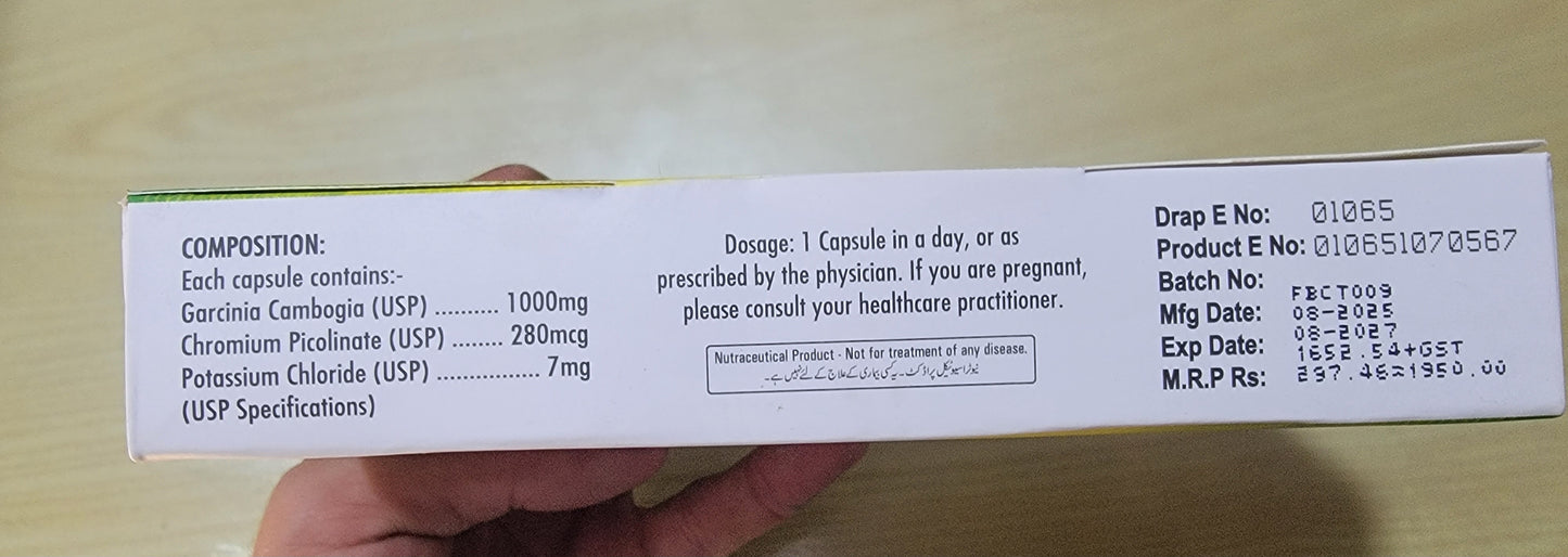 Febtox Capsules – Fat & Carb Burner – 30 Capsules | Weight loss Capsules in Pakistan