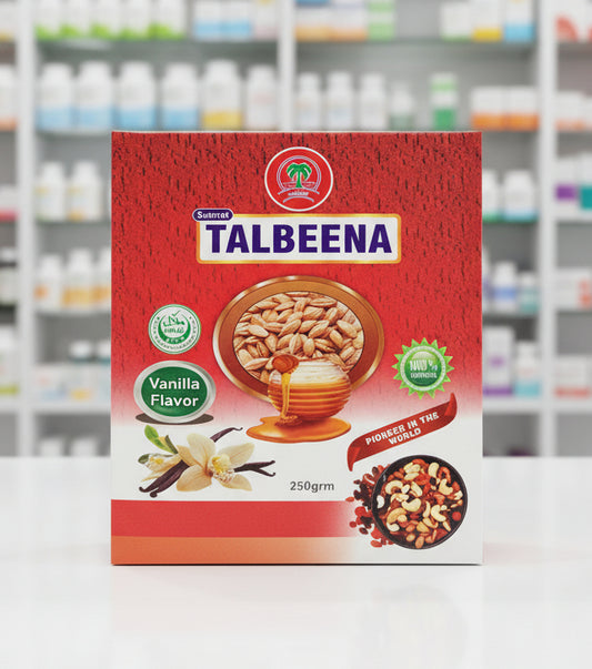 Sunnat Talbeena (Vanilla Flavor) - Premium Barley Porridge with Dates & Nuts