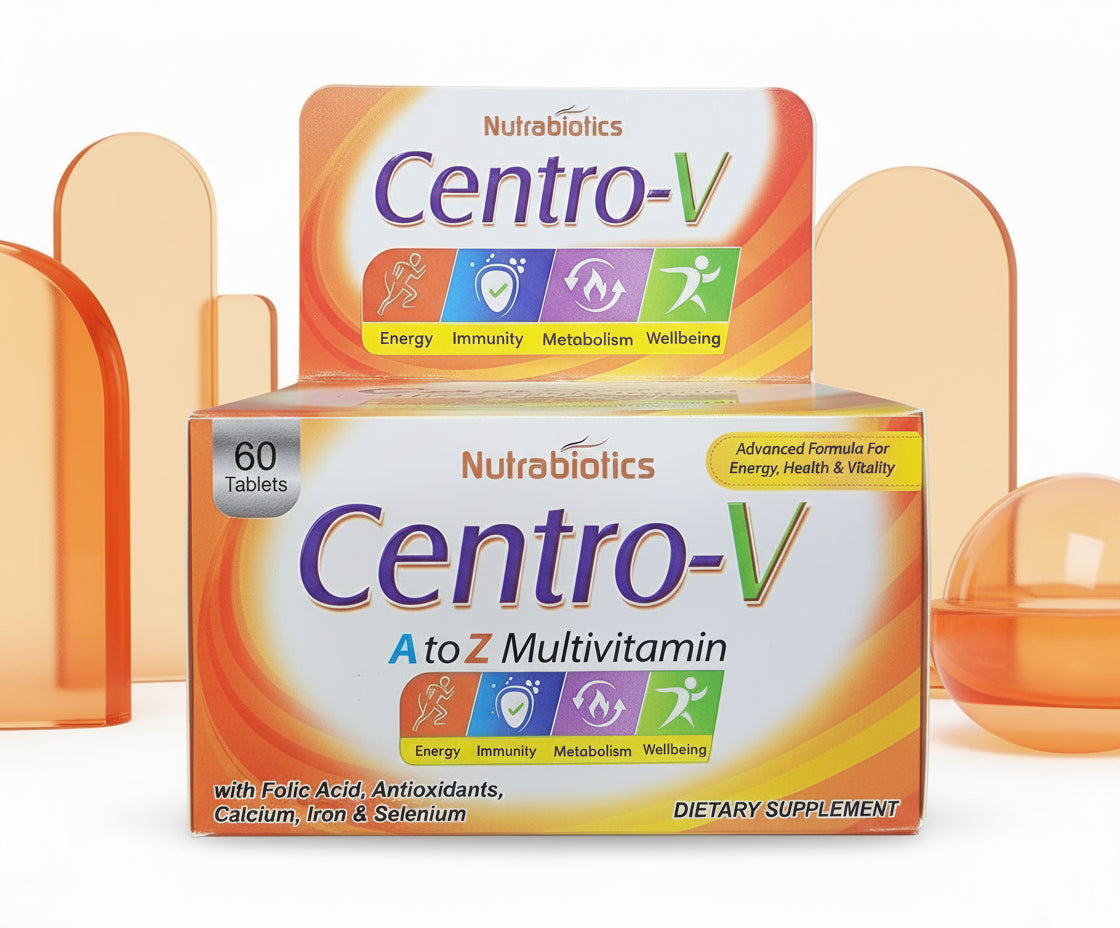Centro-V Tablets (A–Z Multivitamin & Multimineral Supplement) - 60 Tablets- Centrum Alternative Price in Pakistan