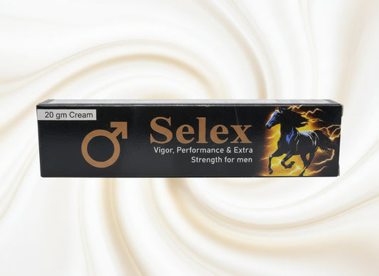 Selex Men’s Performance Cream – Vigor, Strength & Stamina Booster | 20g | Herbal Formula for Men - To be applied on desired area