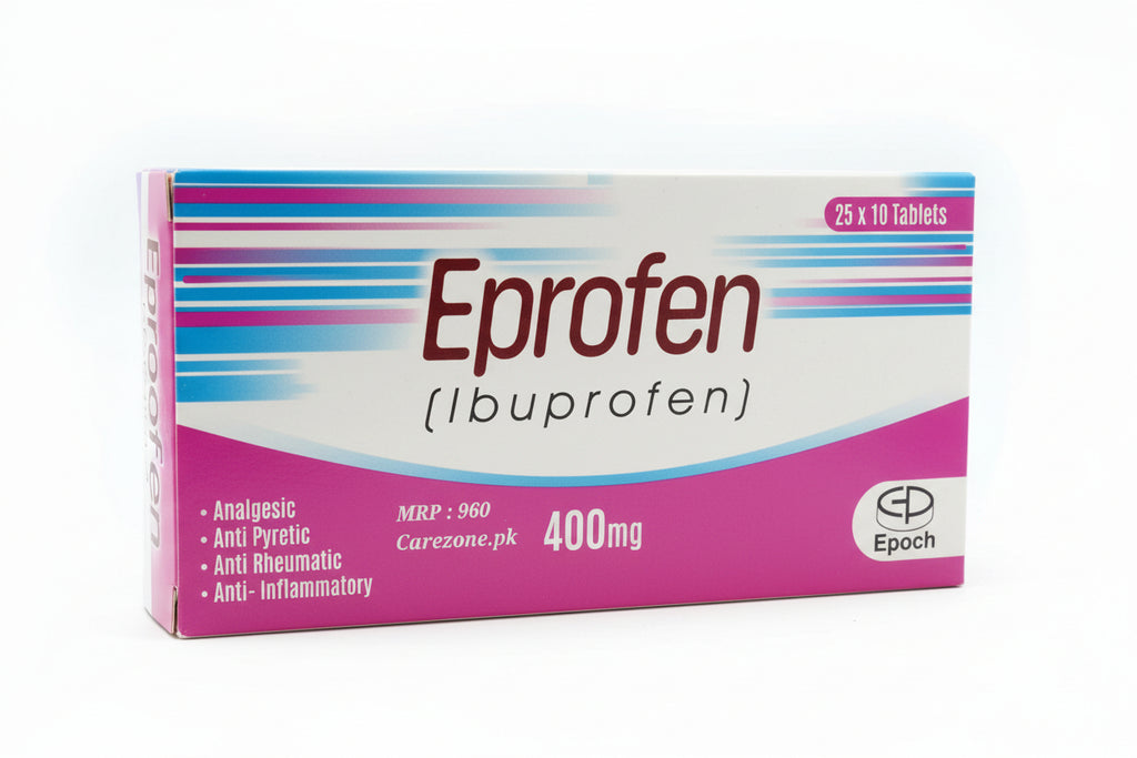 Eprofen 400mg Ibuprofen Pain Relief & Anti-Inflammatory Brufen Alternative 25x10 Tablets
