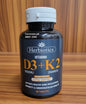 Herbiotics Vitamin D3 + K2 Tablet – 10000 IU / 200mcg | 60 Tablets | Strong Bones, Calcium Absorption & Immunity Support