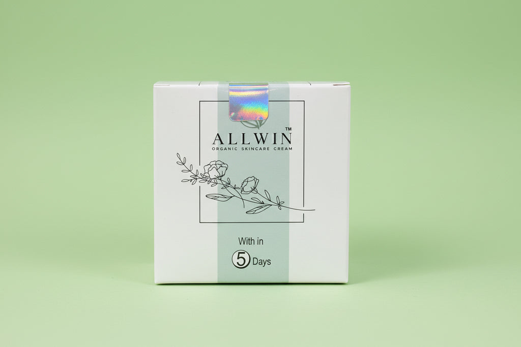 Allwin Organic Skin Care Cream – Anti Acne, Dark Spots & Skin Repair Cream | Brightening & Healing Formula