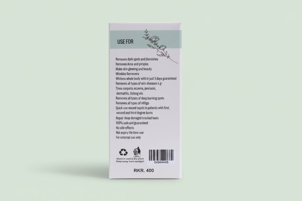 Allwin Organic Skin Care Cream – Anti Acne, Dark Spots & Skin Repair Cream | Brightening & Healing Formula