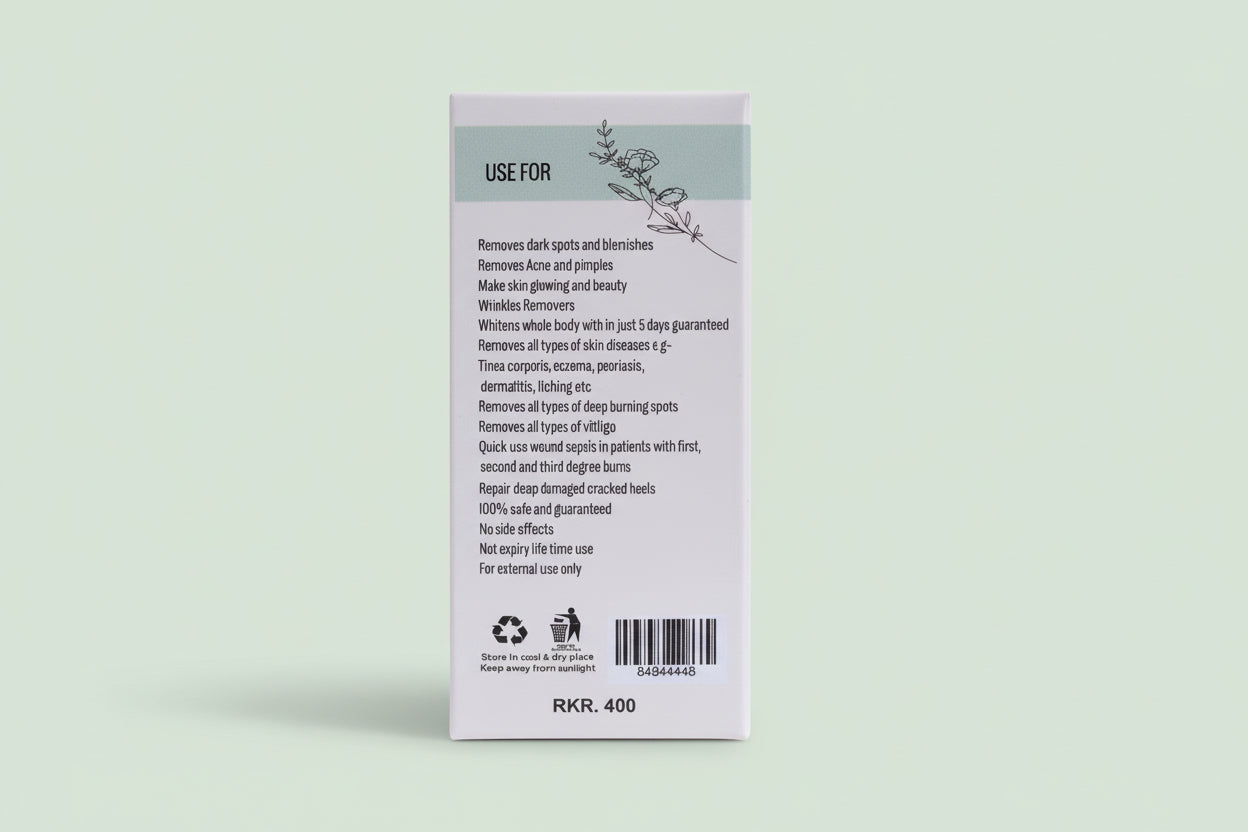 Allwin Organic Skin Care Cream – Anti Acne, Dark Spots & Skin Repair Cream | Brightening & Healing Formula