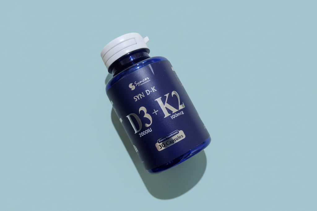 Syn-DK Capsules – Vitamin D3 2000 IU + Vitamin K2 100mcg – 30 Capsules | Bone & Heart Support | D3+K2 price