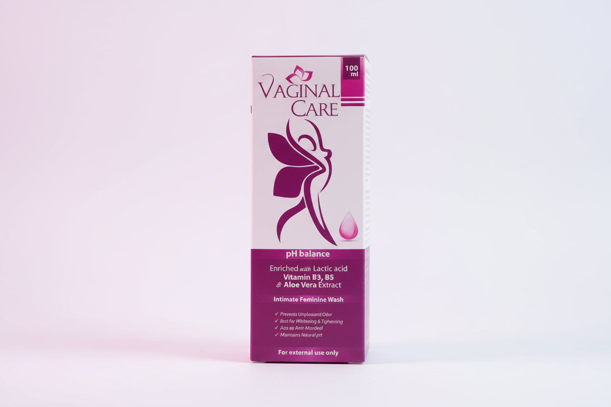 Vaginal Care Intimate Feminine Wash 100ml – Lactic Acid, Vitamin B3 & B5 | PH Balance & Odor Protection