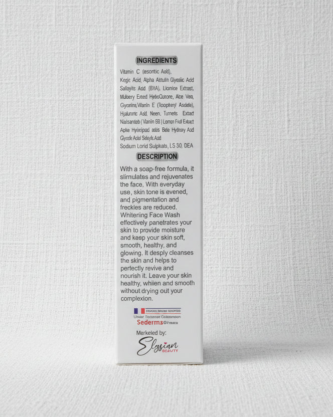 Lumi Glow Brightening Facewash 120ml – Vitamin C, Kojic Acid & Alpha Arbutin | Skin Brightening Cleanser