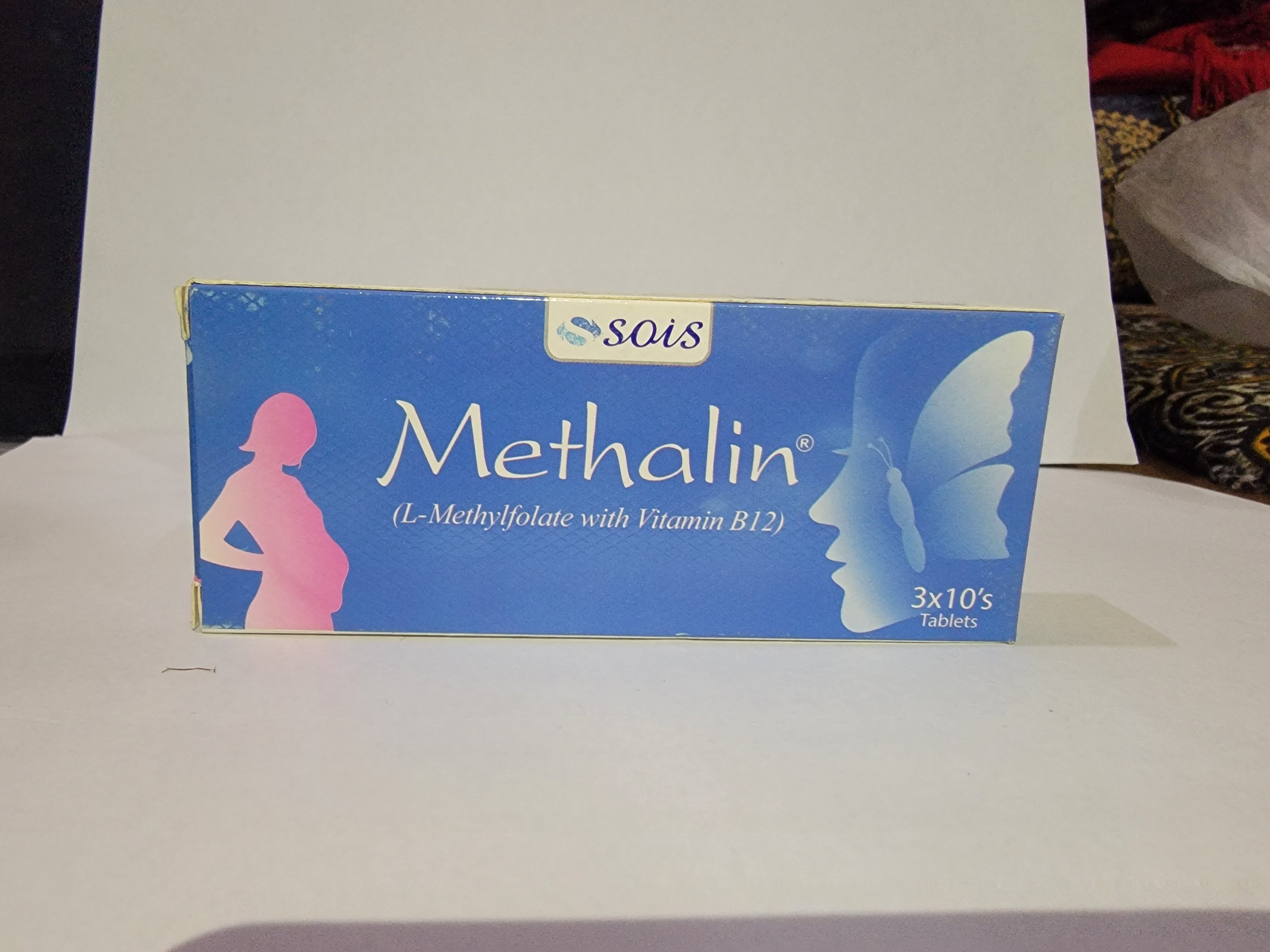 Methalin tablet (L-Methylfolate with Vitamin B12)-30 tablets