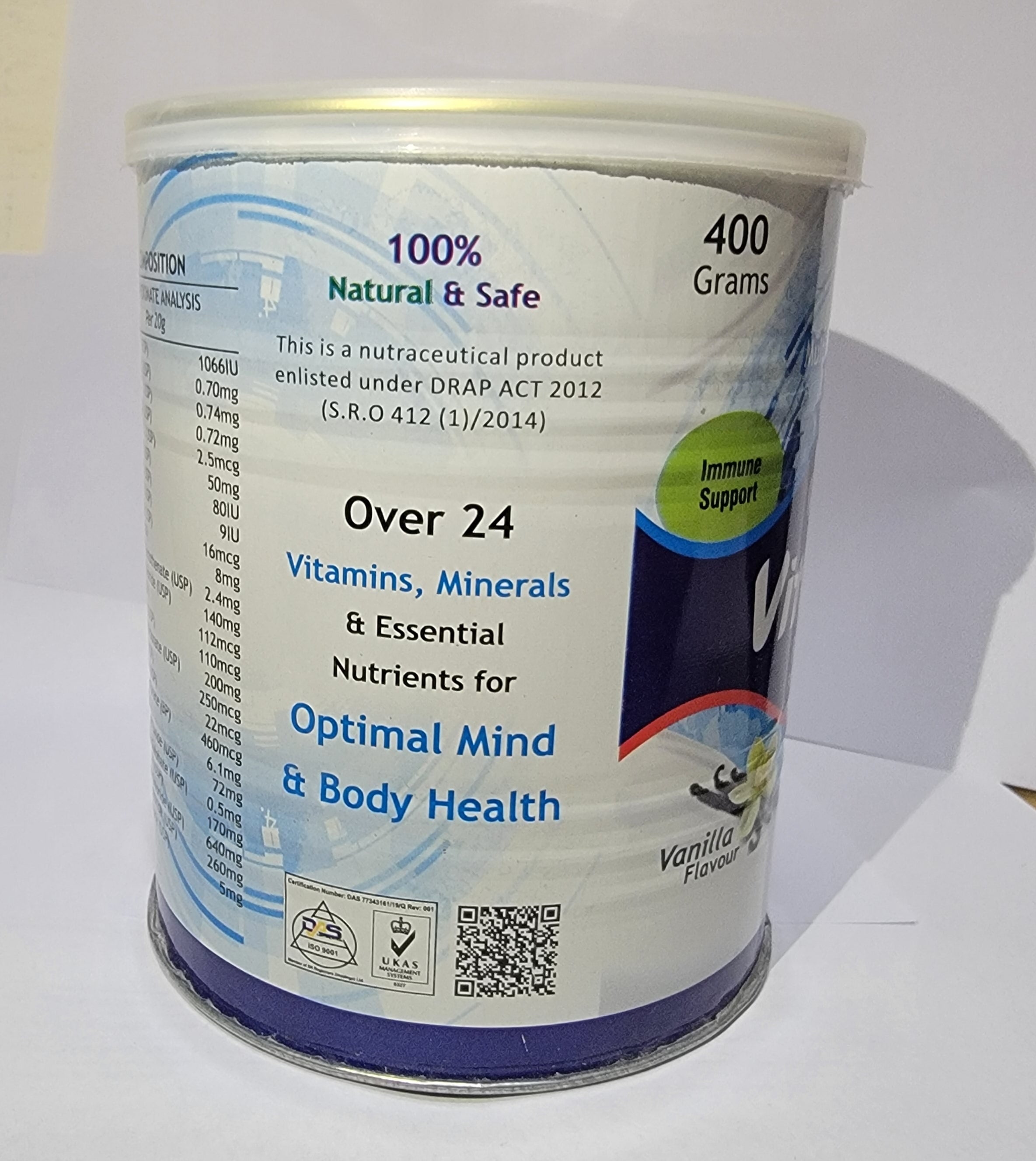 Vita Sure Pro-Advance Powder 400g – Multivitamins & Minerals Immune Support Nutrition | Ensure Alternative 400g