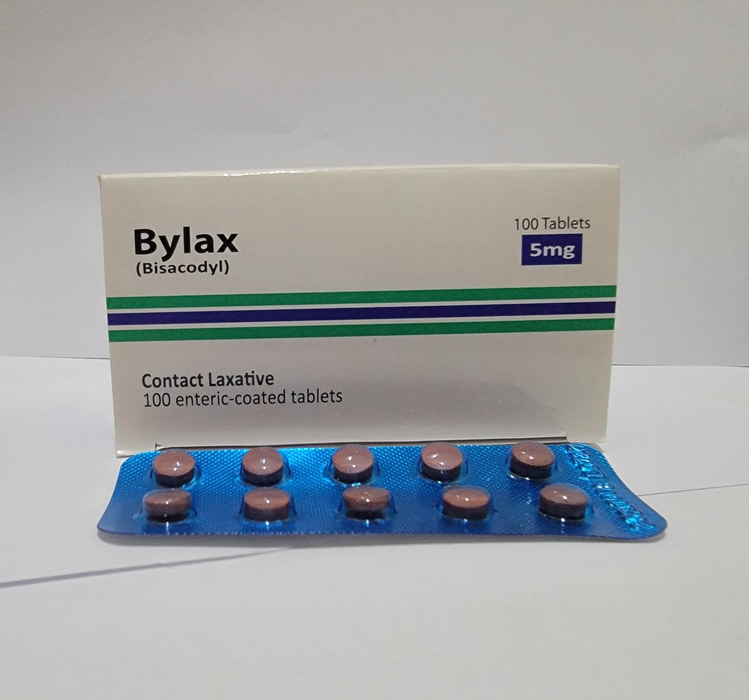 Bisacodyl 5mg Tablets – Contact Laxative – 100 Tablets | Constipation Relief