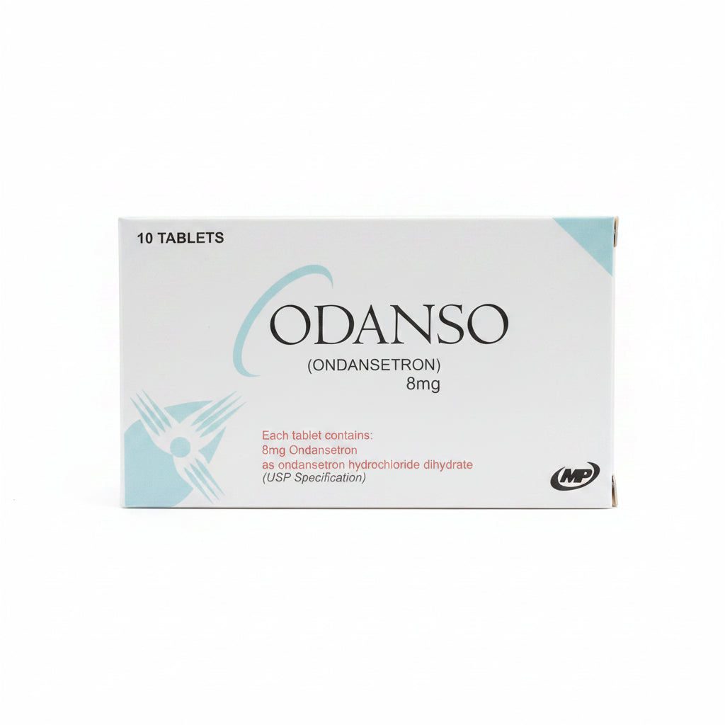 Odanso 8mg Tablets – Ondansetron Anti-Nausea & Vomiting Relief |10 Tablets - onset alternative