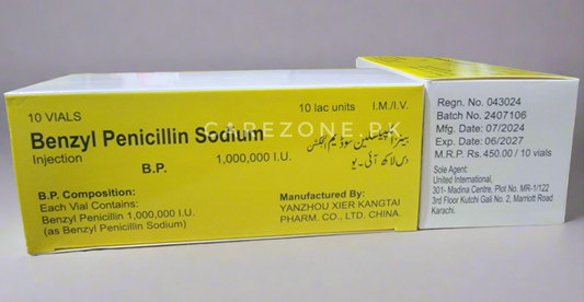 Benzyl Penicillin Sodium Injection 1,000,000 I.U. – 10 Vials