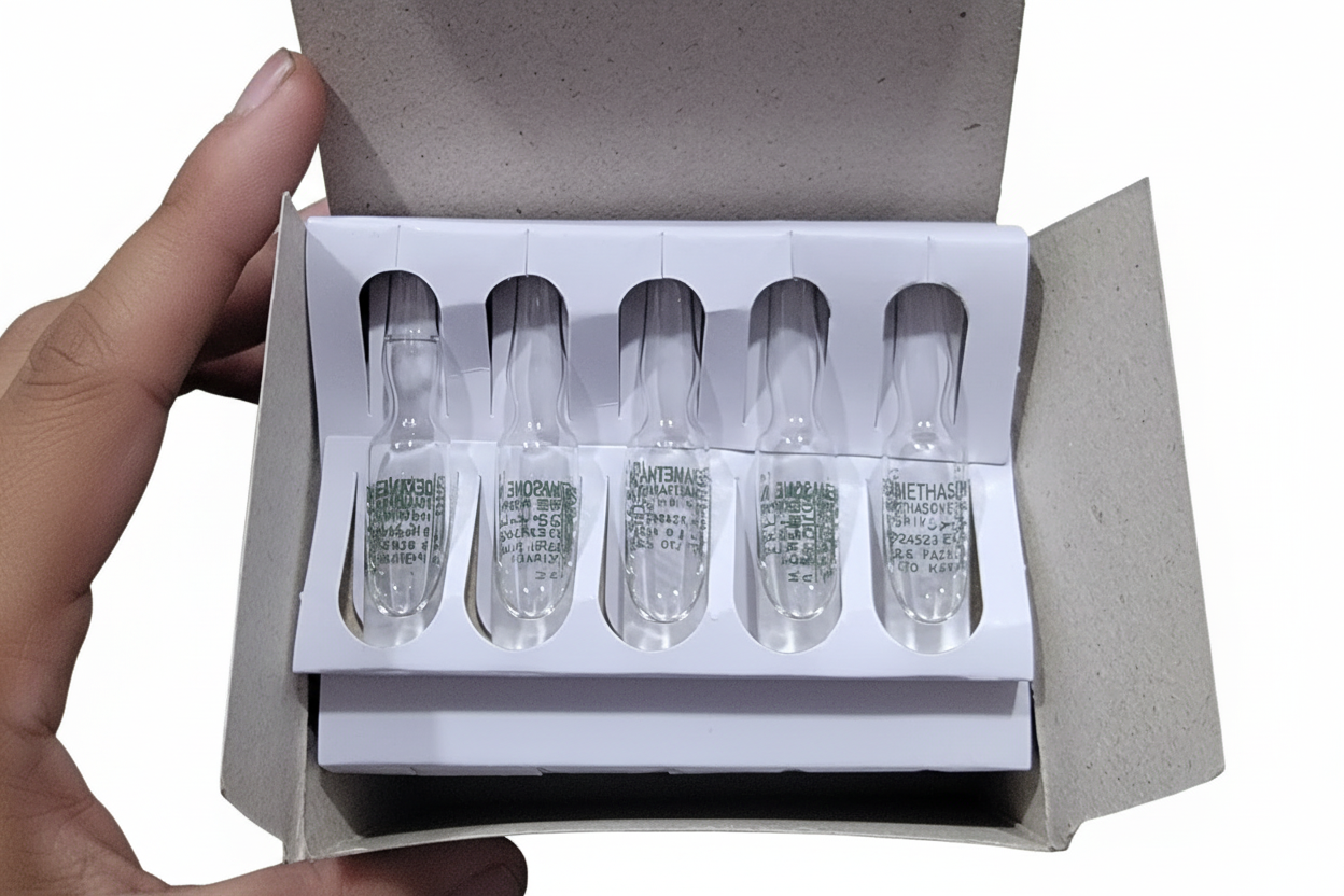 Dexa SJG Dexamethasone Injection 1ml – IM/IV Use – 25 Ampoules | Anti-Inflammatory Steroid Injection