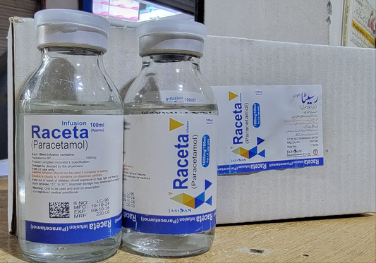 Raceta infusion 100ml / Paracetamol infusion