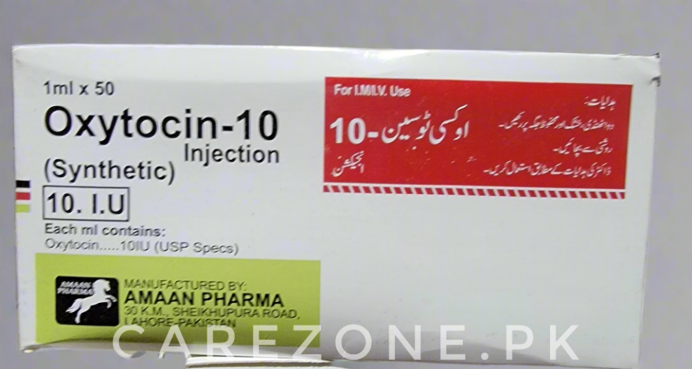 Oxytocin-10 Injection – 10 I.U | 50 Ampoules 1ml