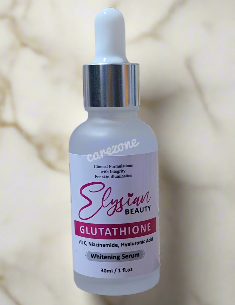 Elysian Glutathione Whitening Serum – Vitamin C, Niacinamide & Hyaluronic Acid -30ml
