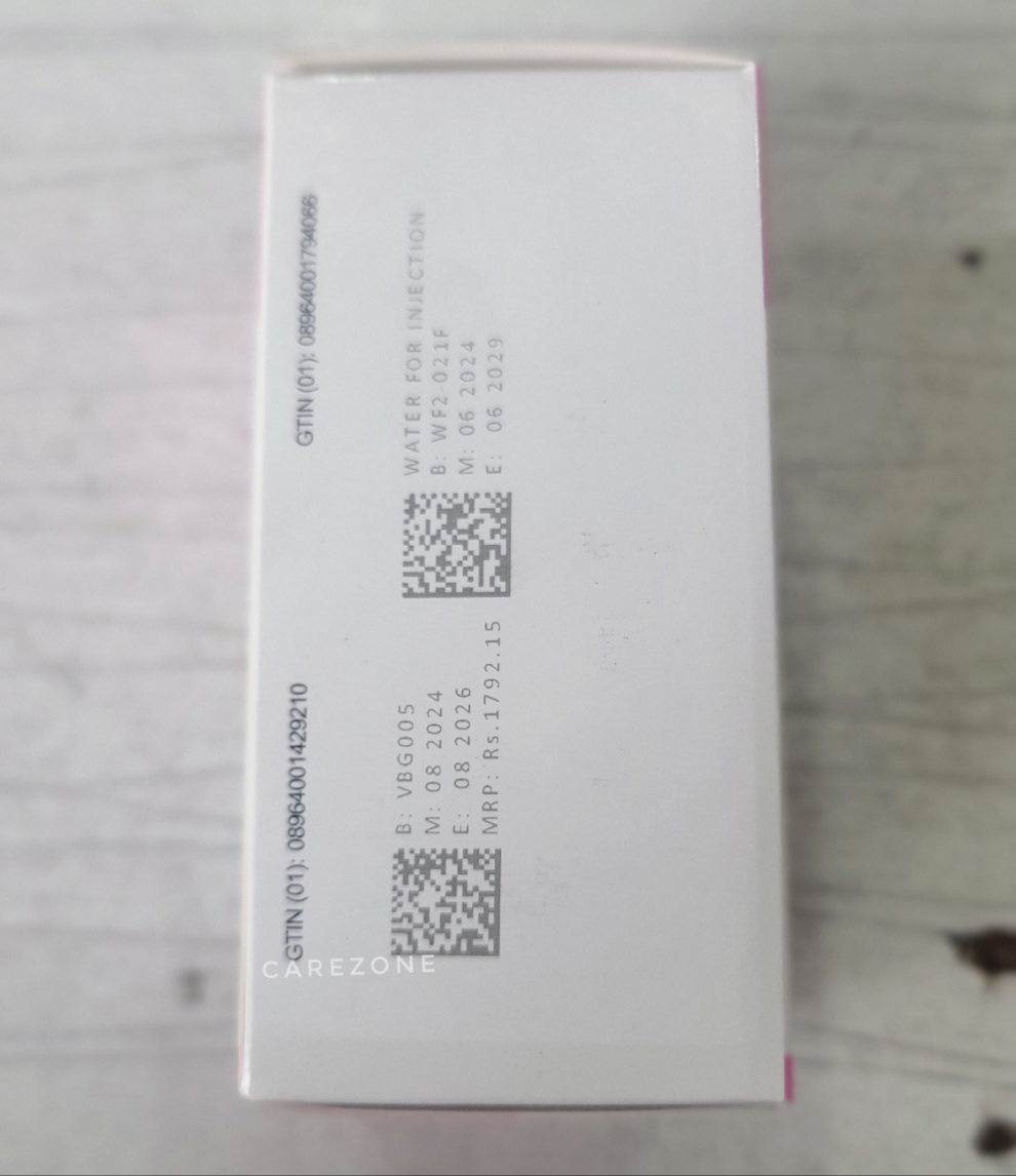 VANBACT Injection (Vancomycin HCl) – 1 Vial + 2 Ampoules | Broad-Spectrum Antibiotic
