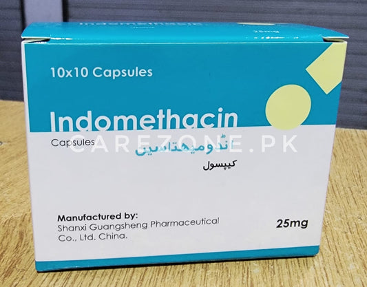 Indomethacin 25mg capsules