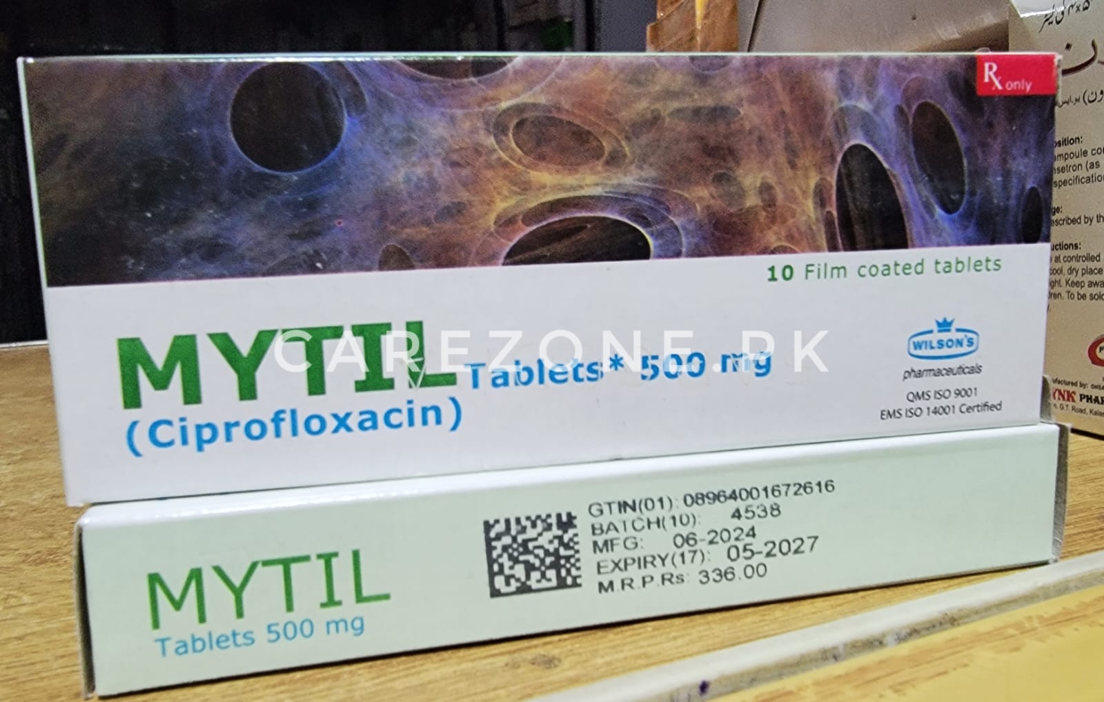 Mytil 500mg Tablets – Ciprofloxacin | Broad-Spectrum Antibiotic | 10 T ...