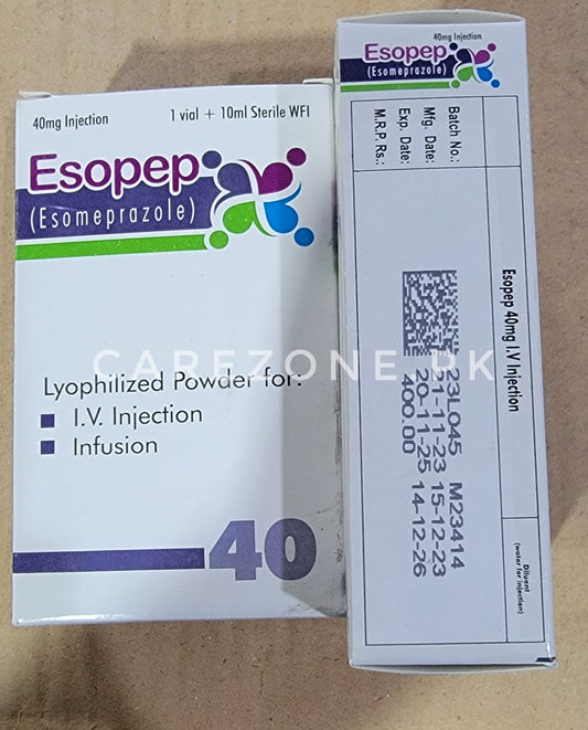 Essopep 40mg Injection (Esomeprazole)