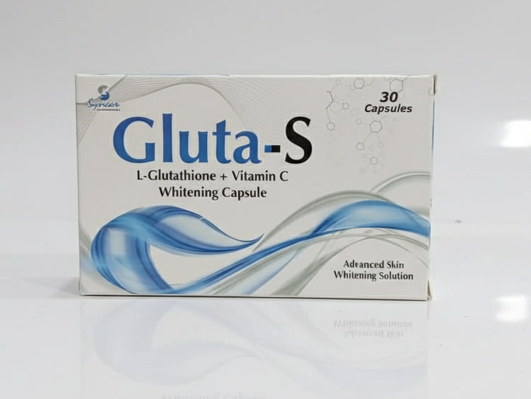 Gluta-S Capsules - Glutathione Skin Whitening Capsules with Best results- 30 Capsules