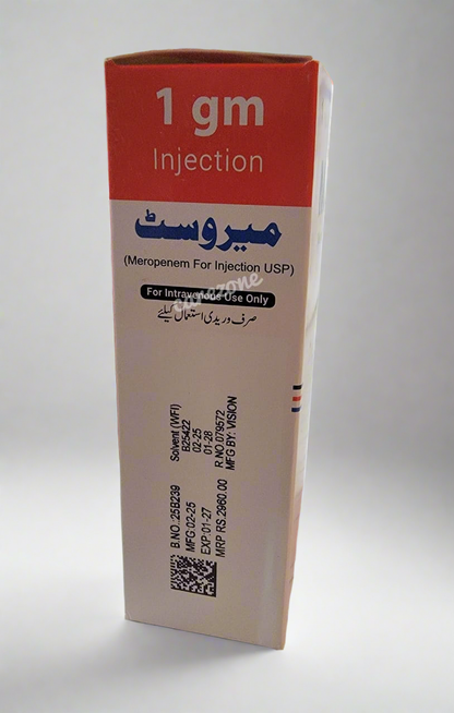 Merocit 1g injection 1g – (Meropenem)