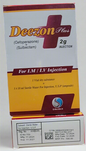 Deezon Plus Injection – Cefoperazone + Sulbactam 2g | IM/IV Use