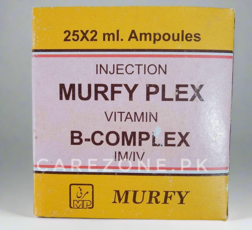 Murfy Plex Injection – B-Complex Vitamins | 25 Ampoules IM/IV