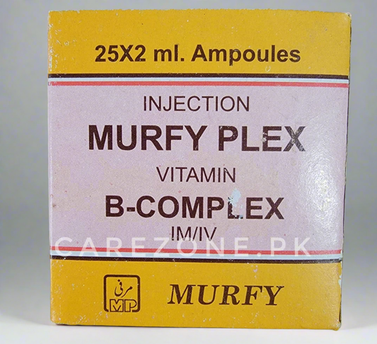 Murfy Plex Injection – B-Complex Vitamins | 25 Ampoules IM/IV